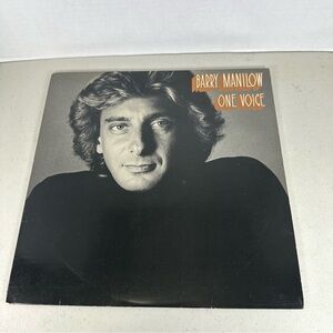 Barry Manilow / One Voice Lp, Good Vinyl, Good Cover. Complete Set